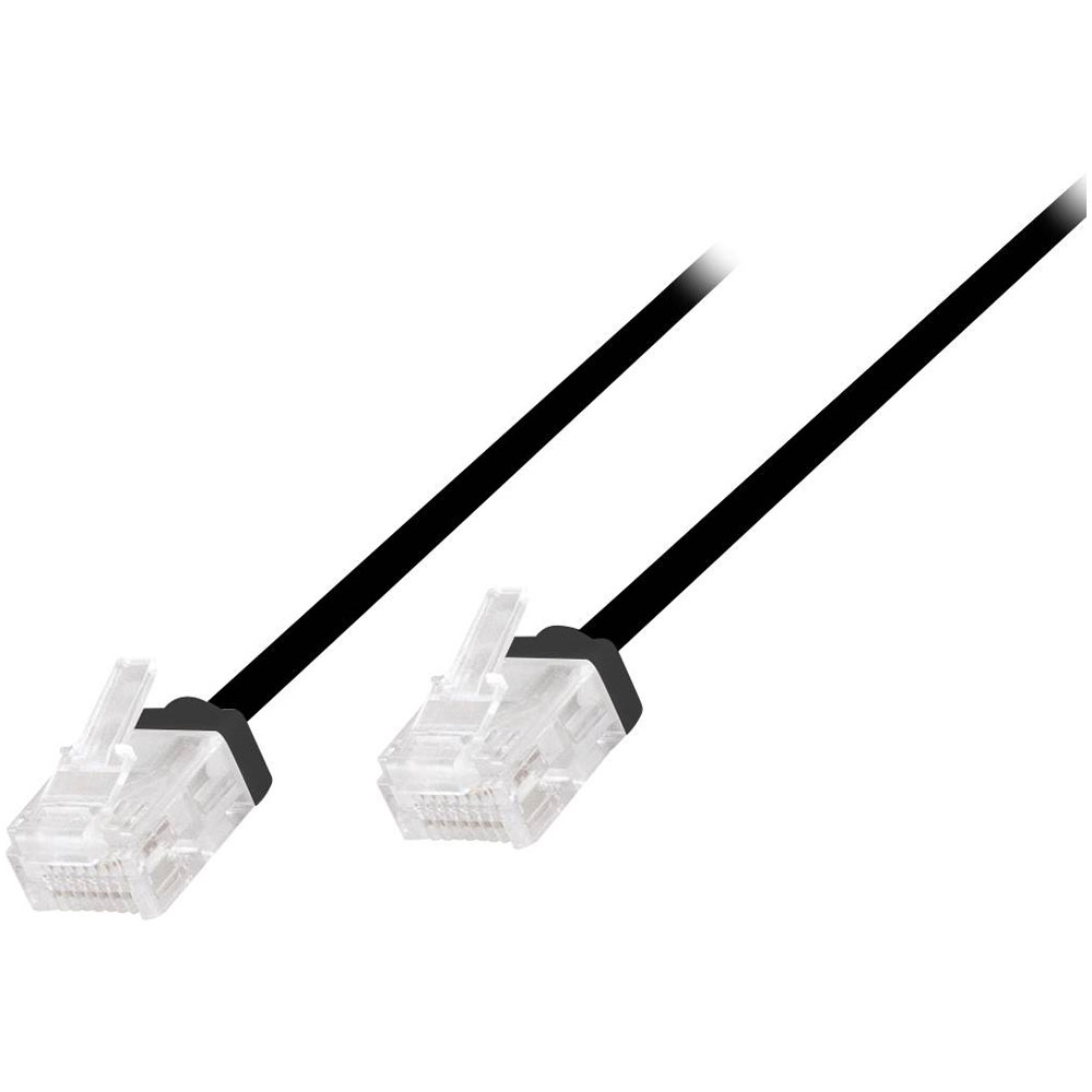LogiLink CQ3003U Cable de conexión delgado de alta flexibilidad Cat.6A U/UTP 0,15 m negro