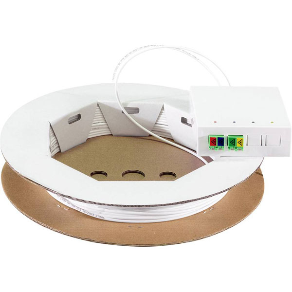 Cavo LogiLink FB4LC50 in fibra di vetro (FO) da 50 m, bianco.