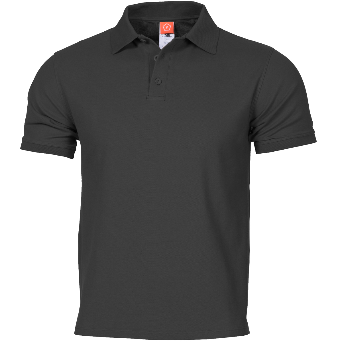 Pentagon Aniketos Polo Camiseta Ejército Táctico Seguridad Policía Hombre Negro