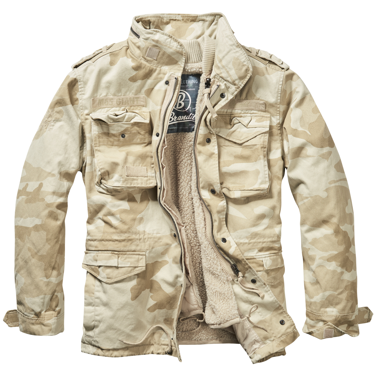 Brandit M-65 Giant Jacket Military Tactical Mens Warm Field Parka