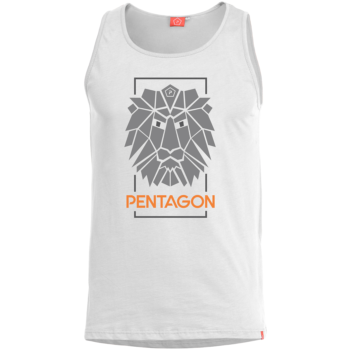 Pentagon Astir Vest Lion Cotton Tee Classic Outdoor Mens Running Active White
