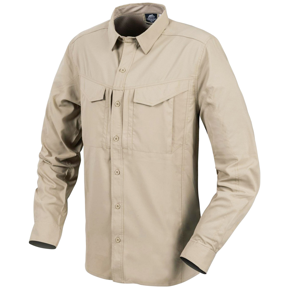 Helikon-Tex Defender Mk2 Tropical Mens Long Sleeve Shirt Security Silver Mink
