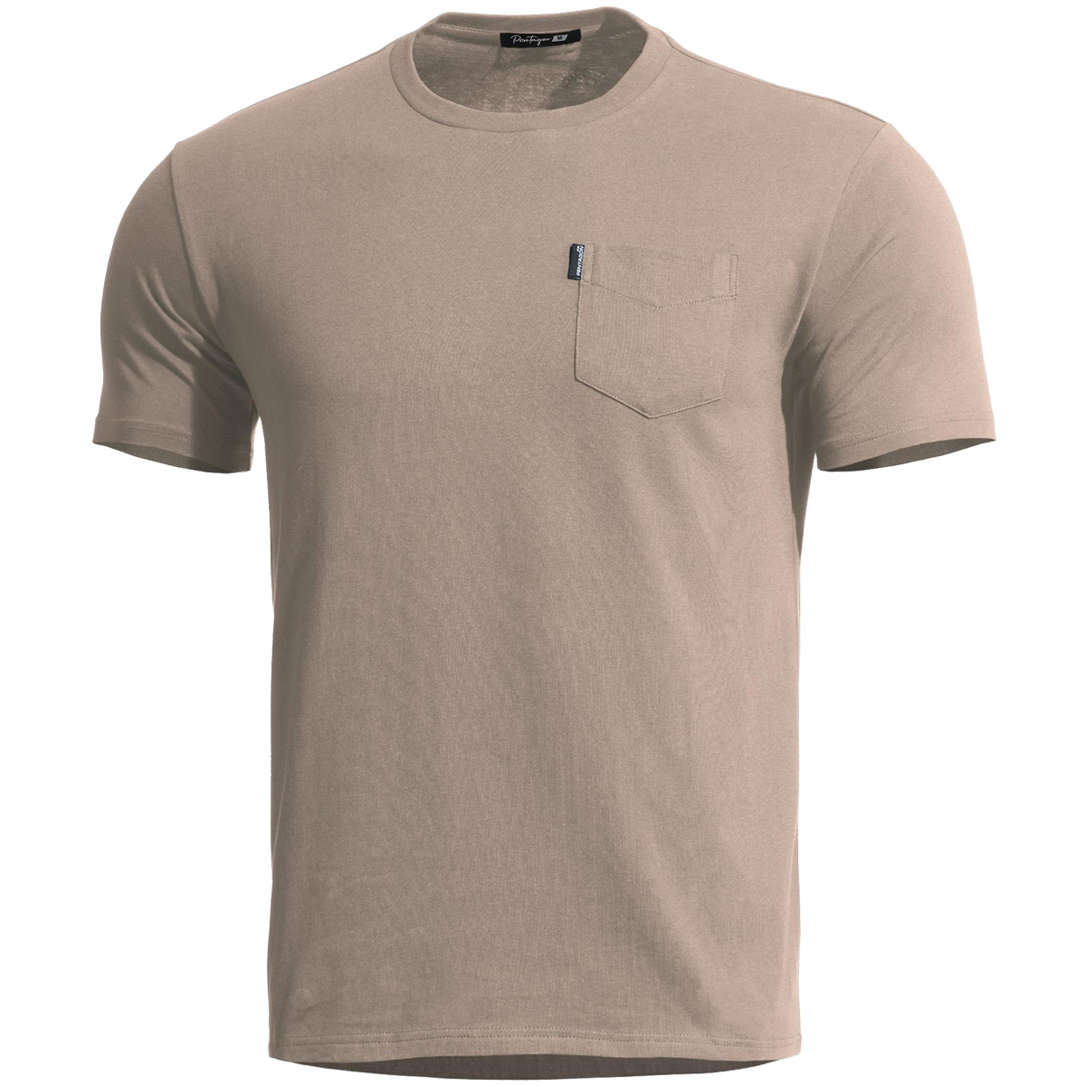 Camiseta Pentagon Ageron Hombre Transpirable Algodón Suave Duradero Caqui