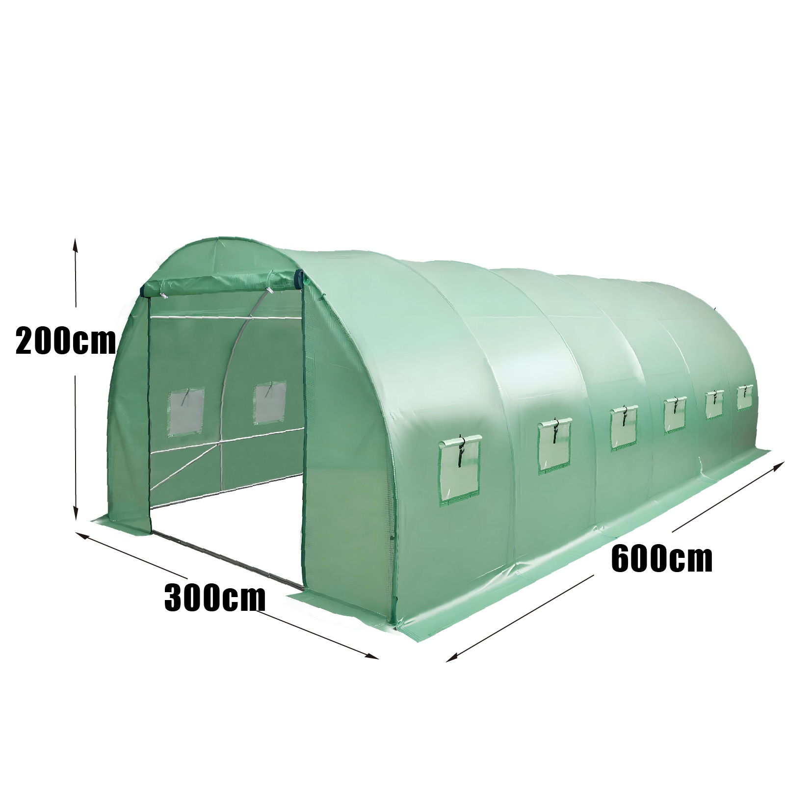 BIRCHTREE Replacement Polytunnel Greenhouse - Pollytunnel Poly Tunnel Cover Only