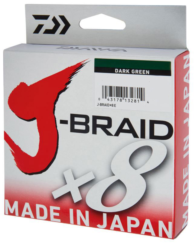 New Daiwa J-Braid X8 Fishing Line - 150m Spool - All Colours & Breaking Strains