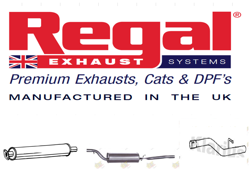 VOLVO S40 V50 2.0 D 545 544 03>10 Exhaust System (from CAT back
