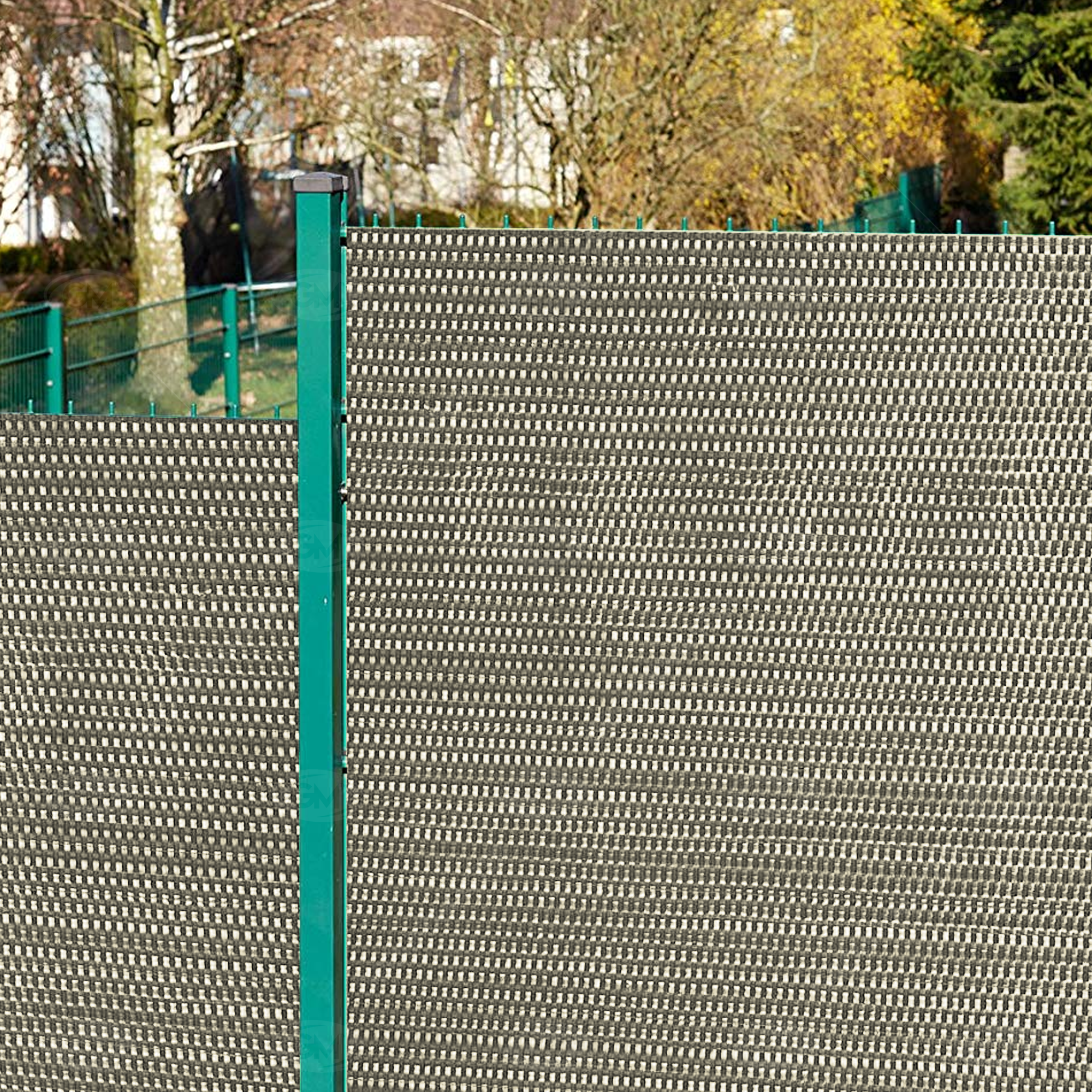 GroundMaster Artificial Rattan Multiple Colours Border Screening Fence - Produktbild 5