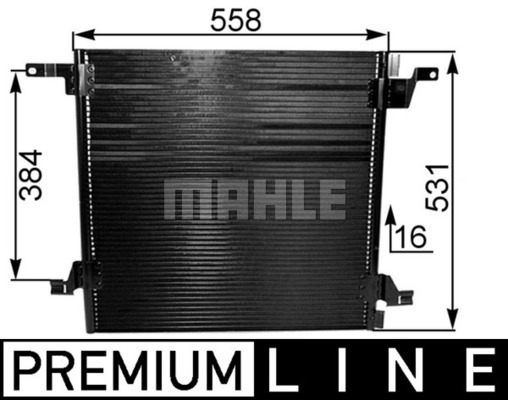 MAHLE PC Aircon condenser AC259000P