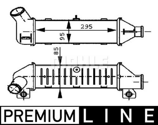 MAHLE PC Charge air cooler CI60000P