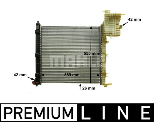MAHLE LCV Radiator CR714000P