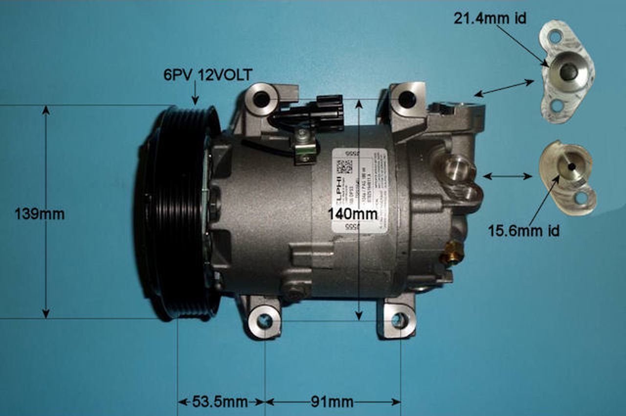 Aircon Compressor Genuine OE Calsonic – AutoAir 14-0002