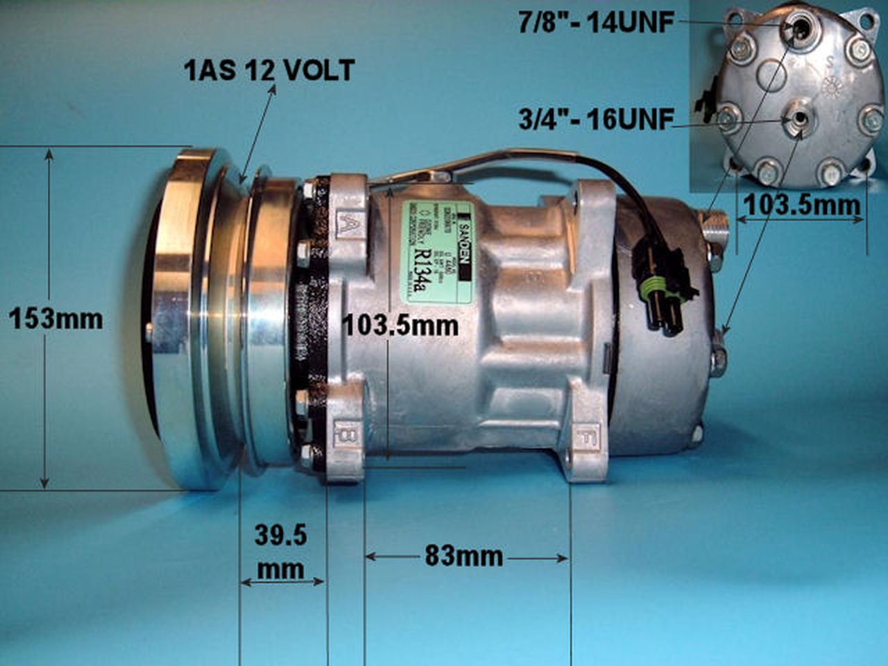 Aircon Compressor Genuine OE – AutoAir 14-0016 Aircon Compressor Genuine OE – AutoAir 14-0016