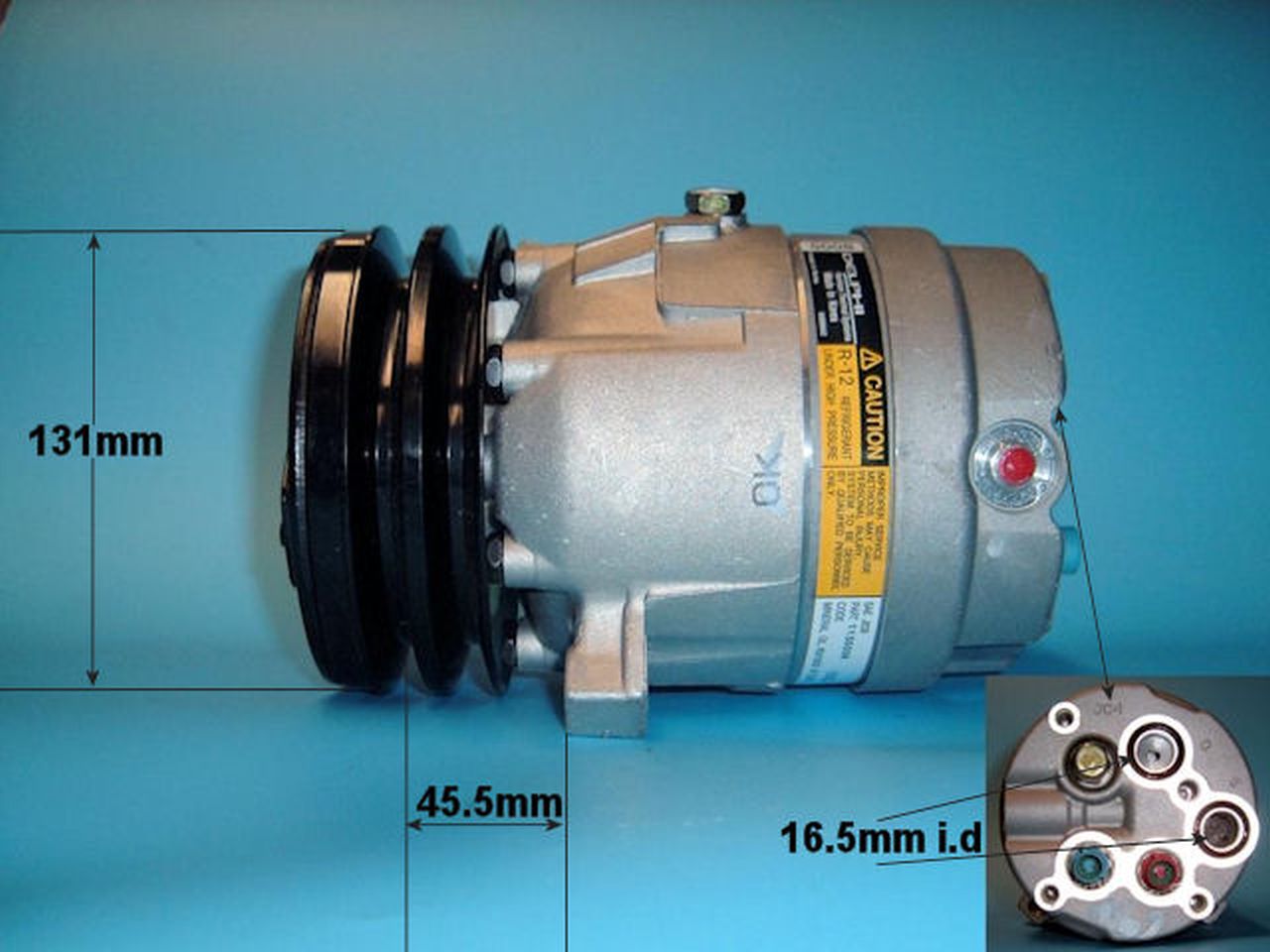 Aircon Compressor Genuine OE DELPHI/HARRISON – AutoAir 14-0027