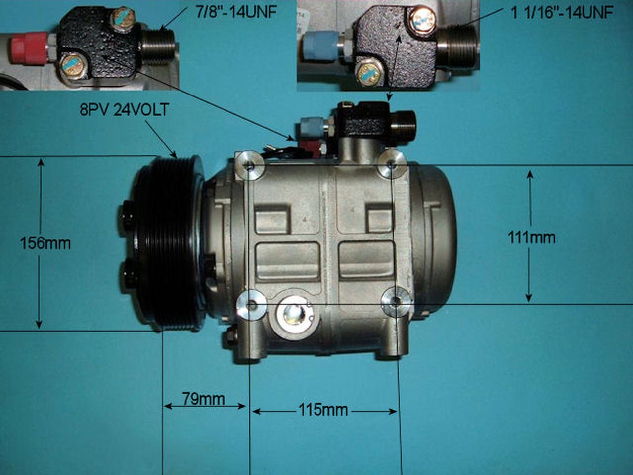 Aircon Compressor Genuine OE – AutoAir 14-0062