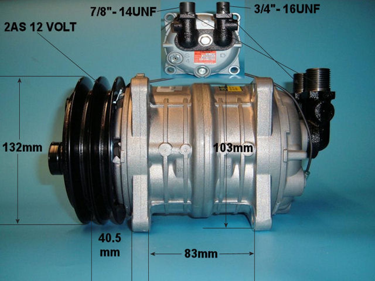 Aircon Compressor Genuine OE ZEXEL – AutoAir 14-0063