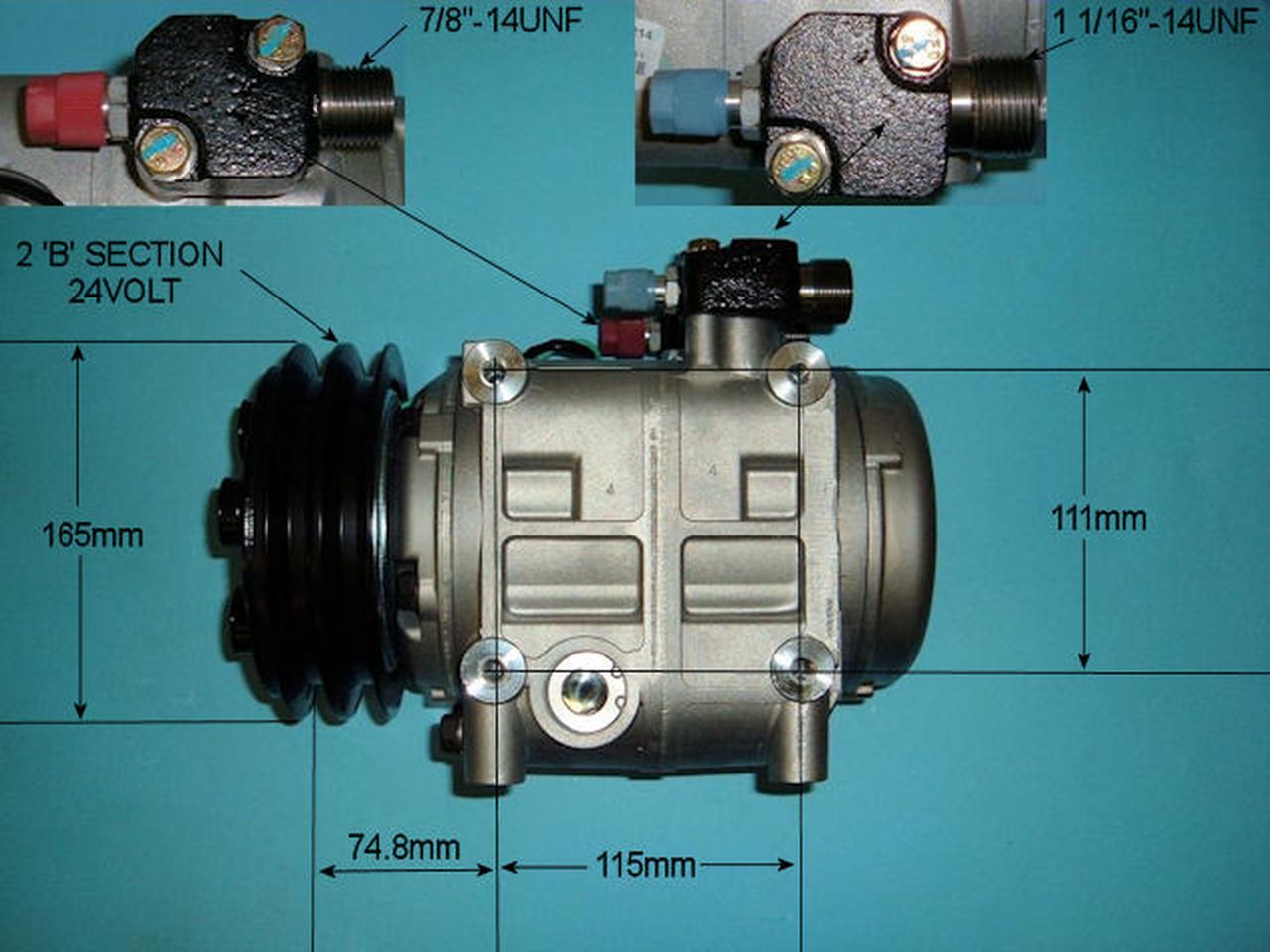 Aircon Compressor Genuine OE – AutoAir 14-0065