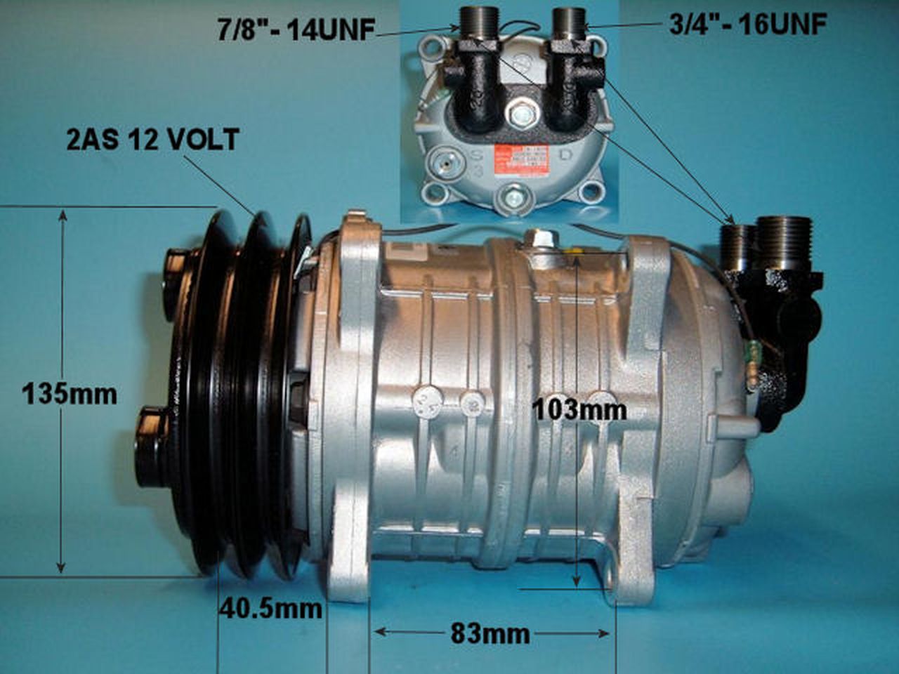 Aircon Compressor Genuine OE – AutoAir 14-0069
