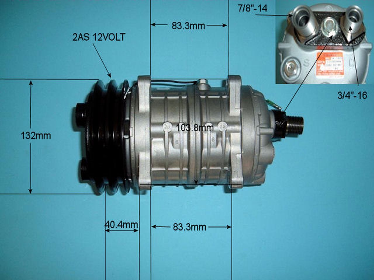 Aircon Compressor Genuine OE – AutoAir 14-0071