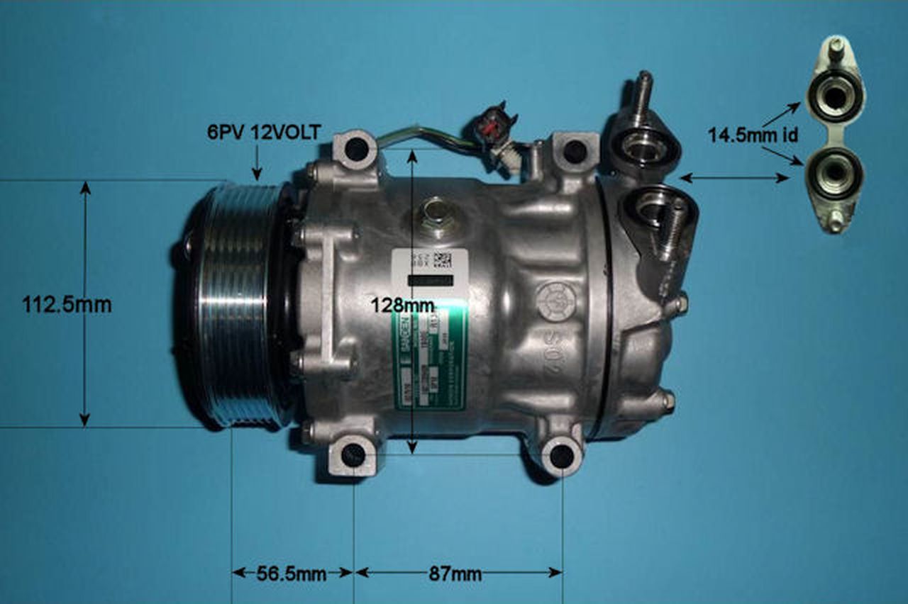 Aircon Compressor Genuine OE SANDEN – AutoAir 14-0073