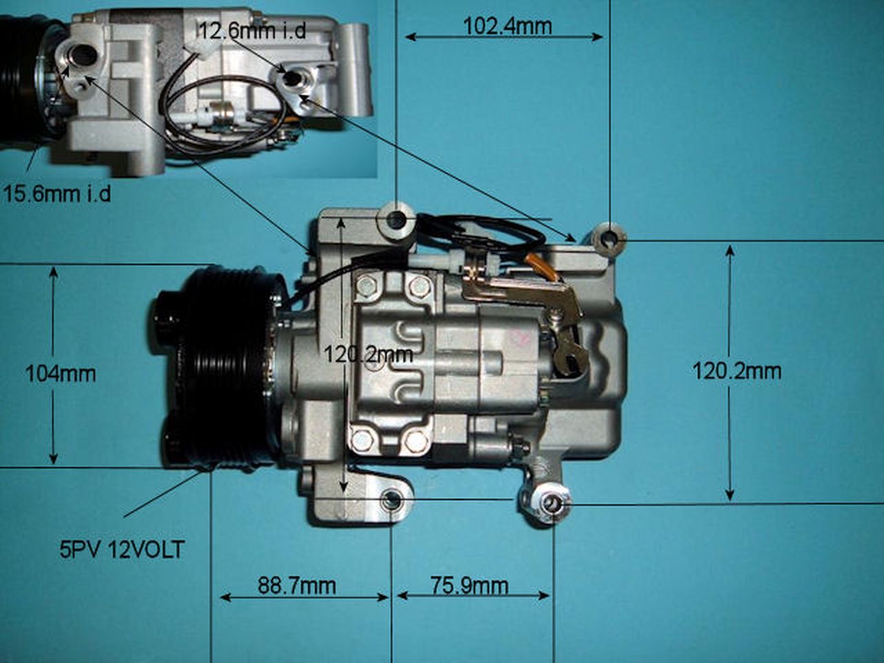 Aircon Compressor Genuine OE – AutoAir 14-0079
