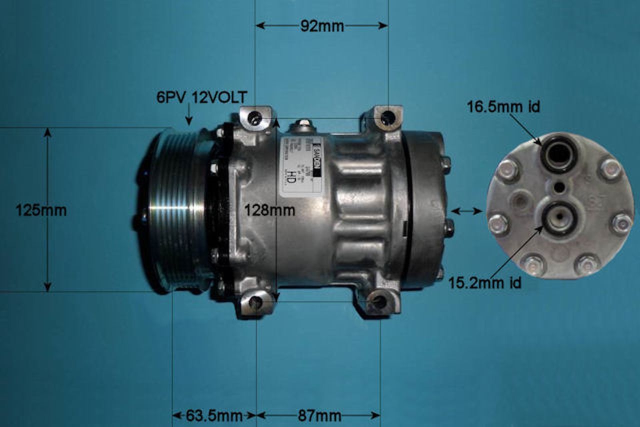 Aircon Compressor Genuine OE SANDEN – AutoAir 14-0081