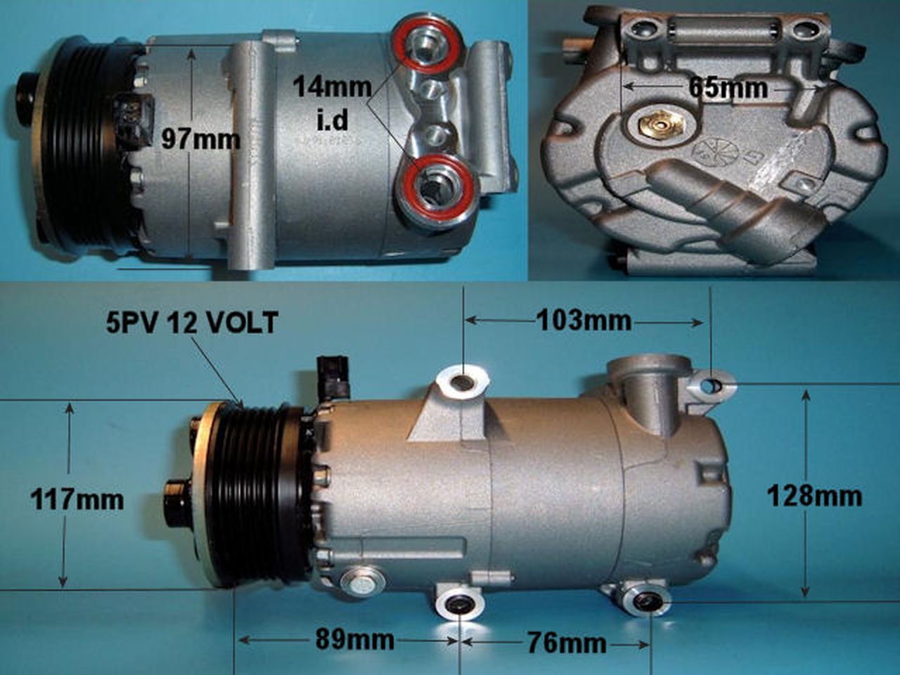 Aircon Compressor Genuine OE – AutoAir 14-0082