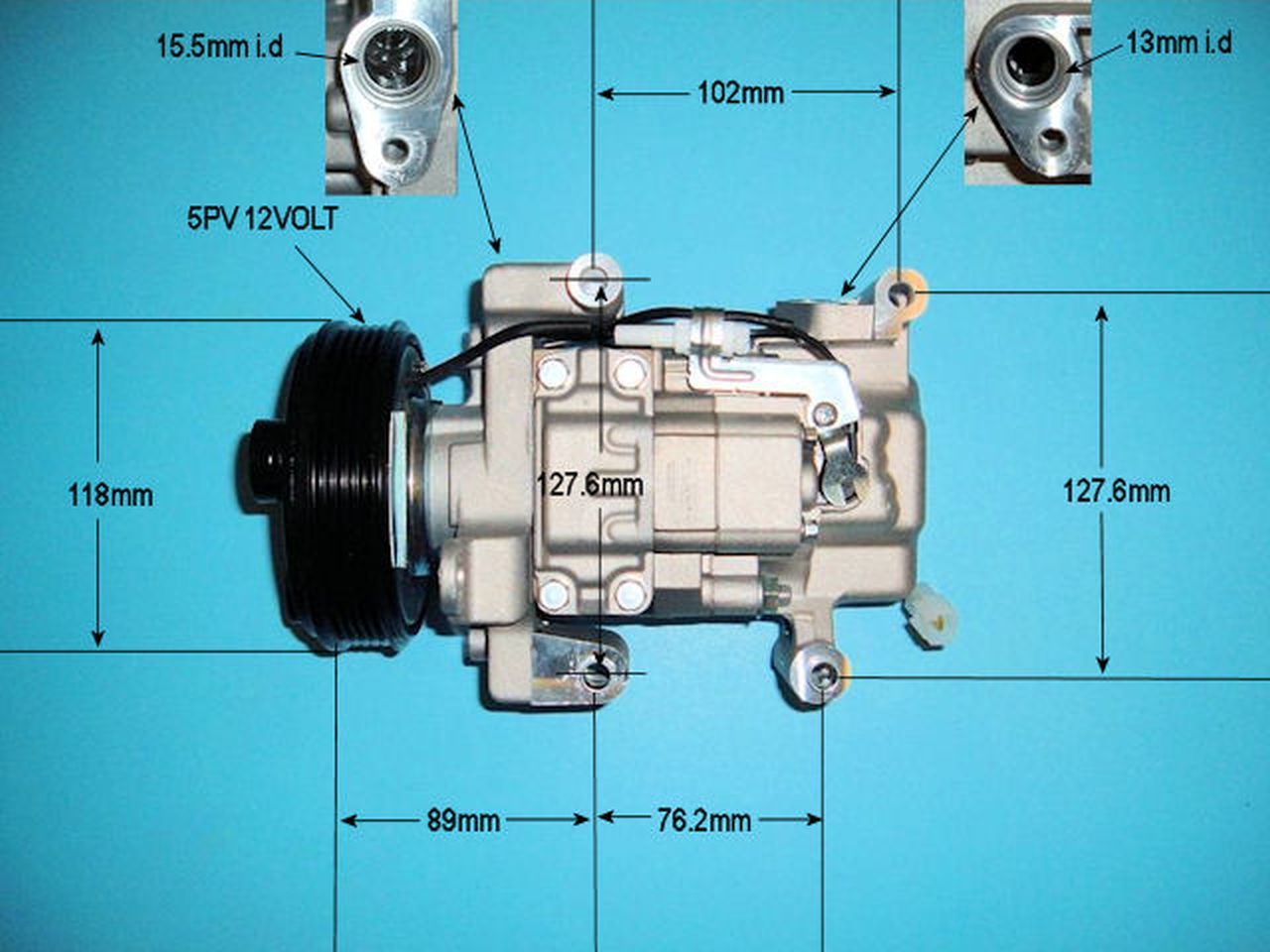 Aircon Compressor Aftermarket Quality – AutoAir 14-0086