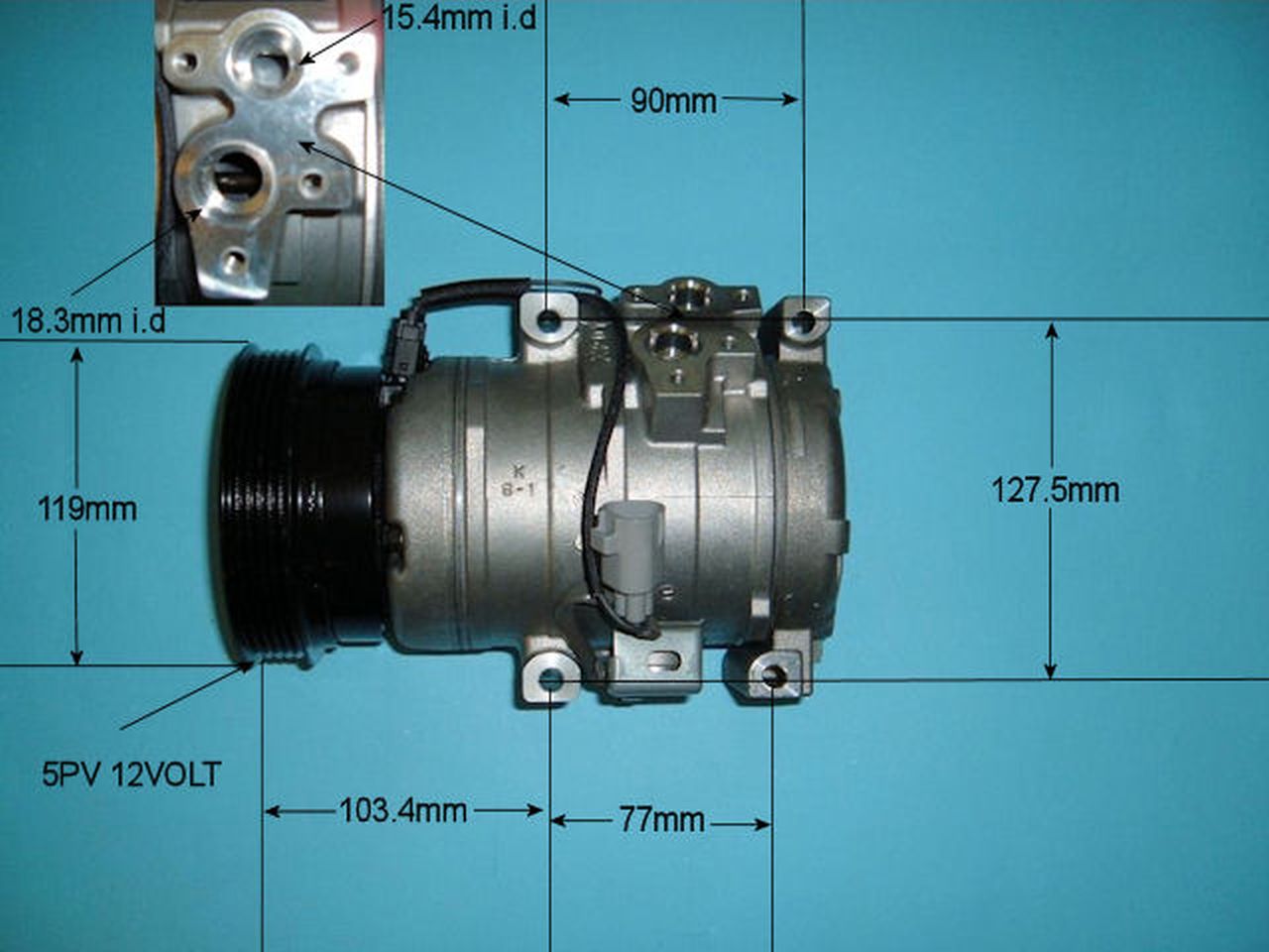 Aircon Compressor Genuine OE DENSO – AutoAir 14-0092