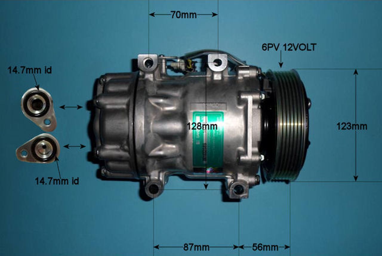 Aircon Compressor Genuine OE SANDEN – AutoAir 14-0094