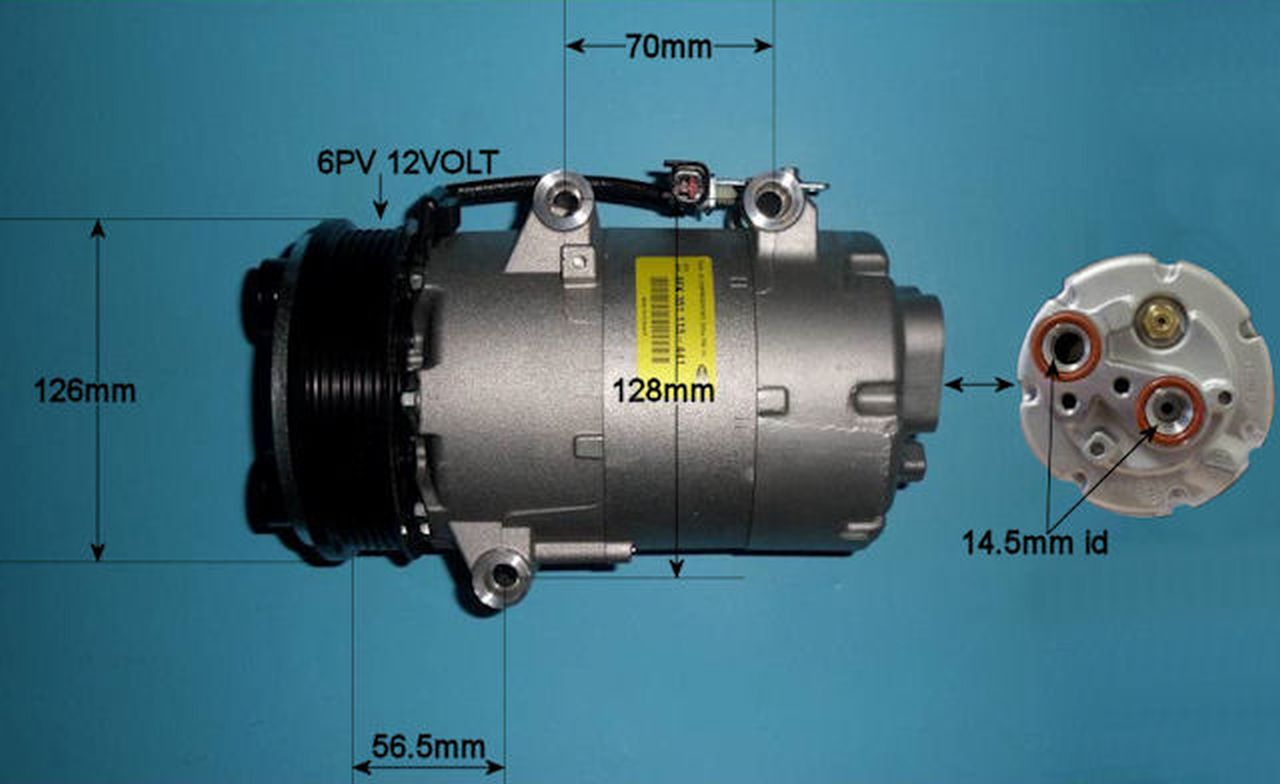 Aircon Compressor Genuine OE VISTEON – AutoAir 14-0097
