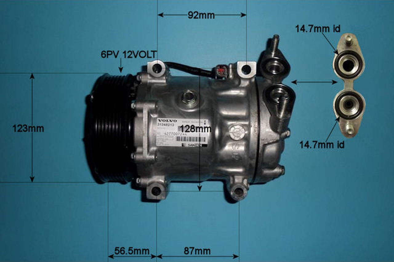 Aircon Compressor Genuine OE SANDEN – AutoAir 14-0098