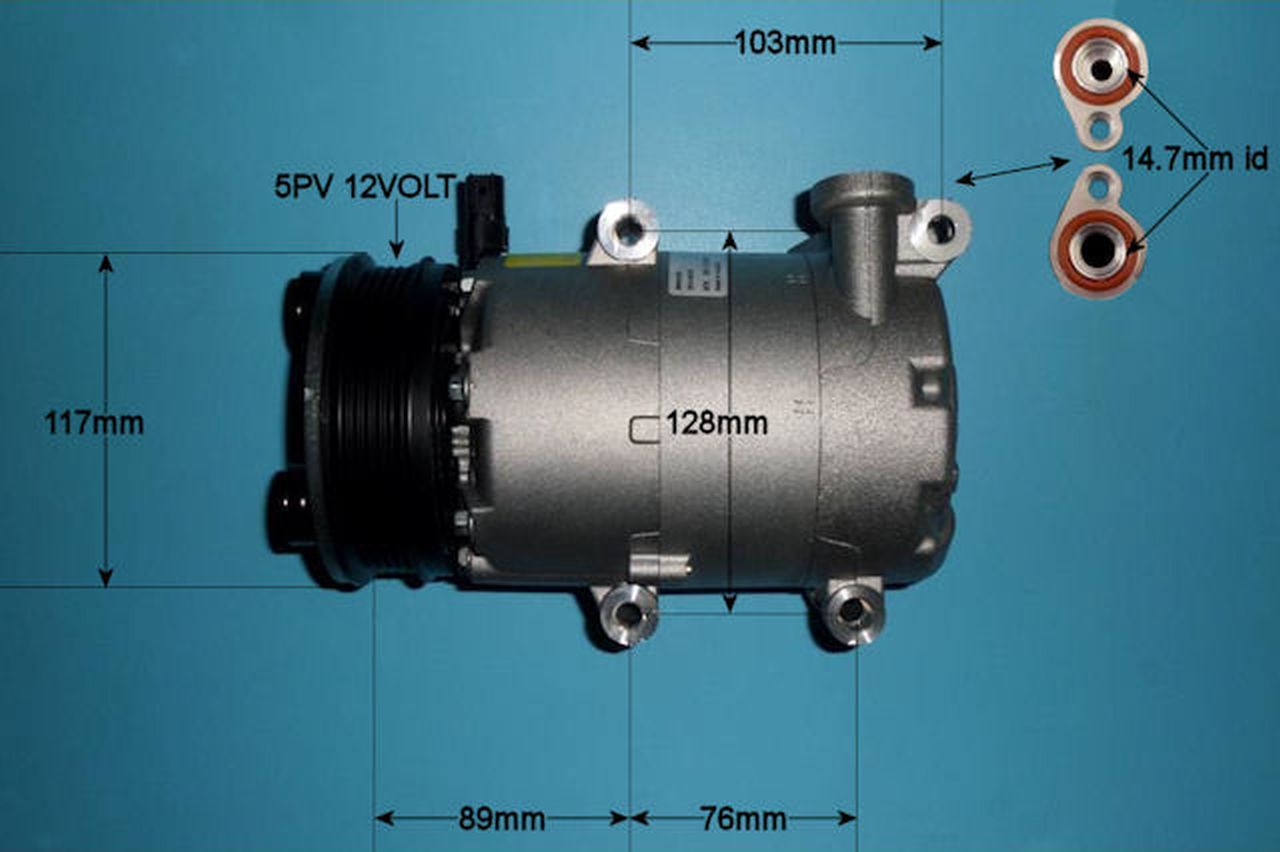 Aircon Compressor Genuine OE VISTEON – AutoAir 14-0099