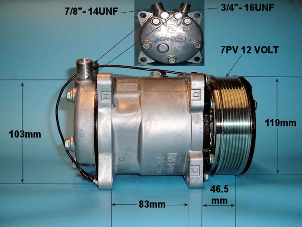 Aircon Compressor Genuine OE – AutoAir 14-0100
