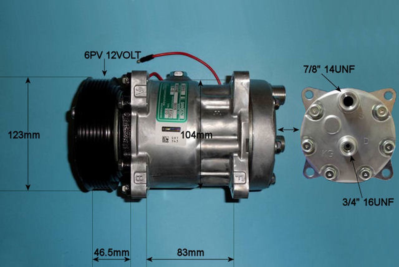 Aircon Compressor Genuine OE – AutoAir 14-0103A