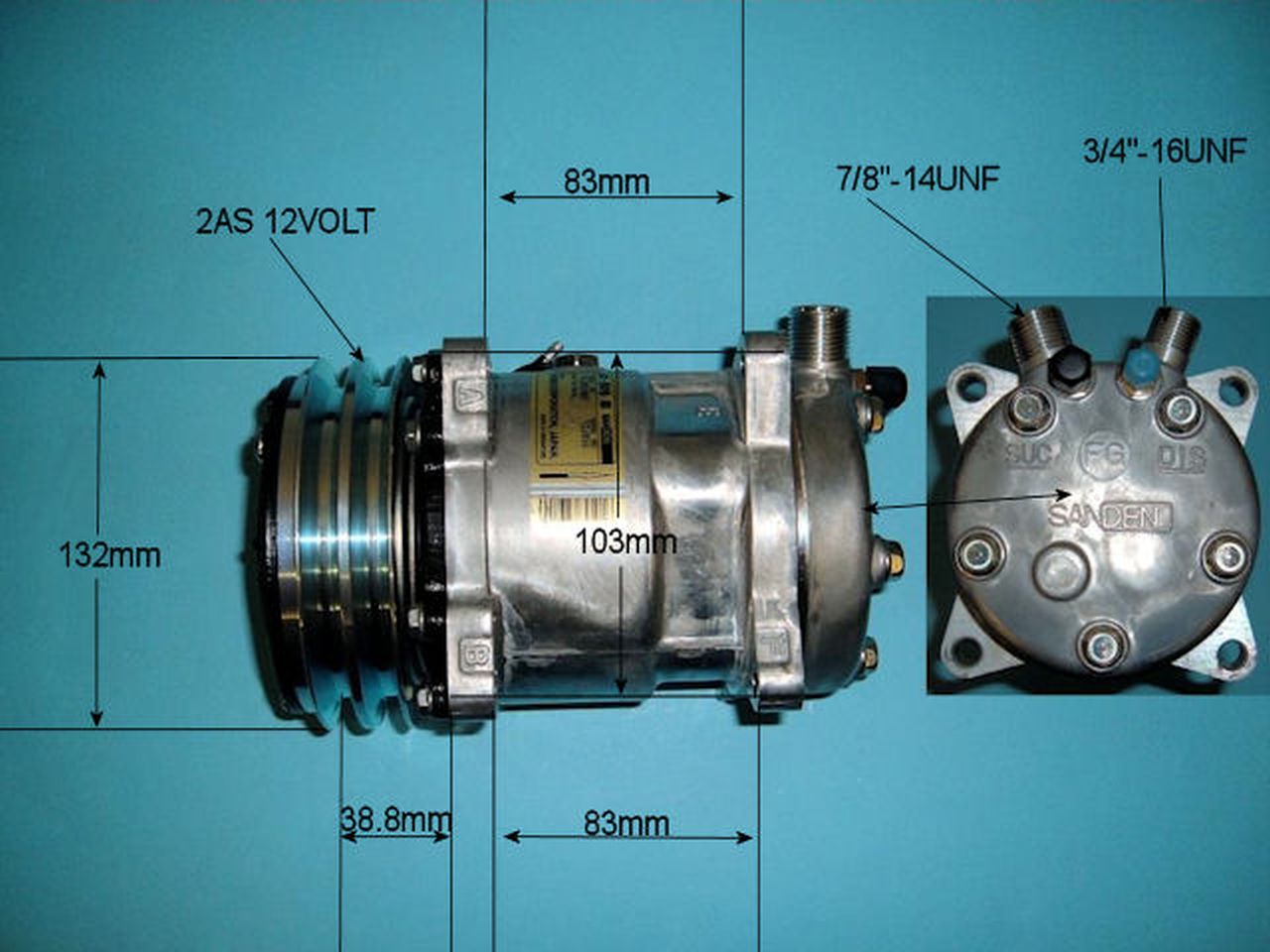 Aircon Compressor Genuine OE – AutoAir 14-0114