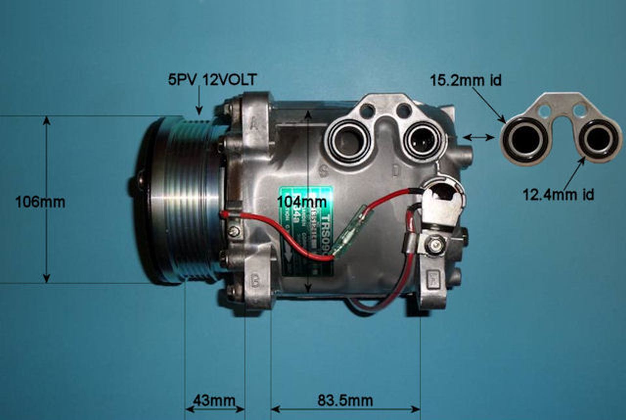 Aircon Compressor Genuine OE – AutoAir 14-0119