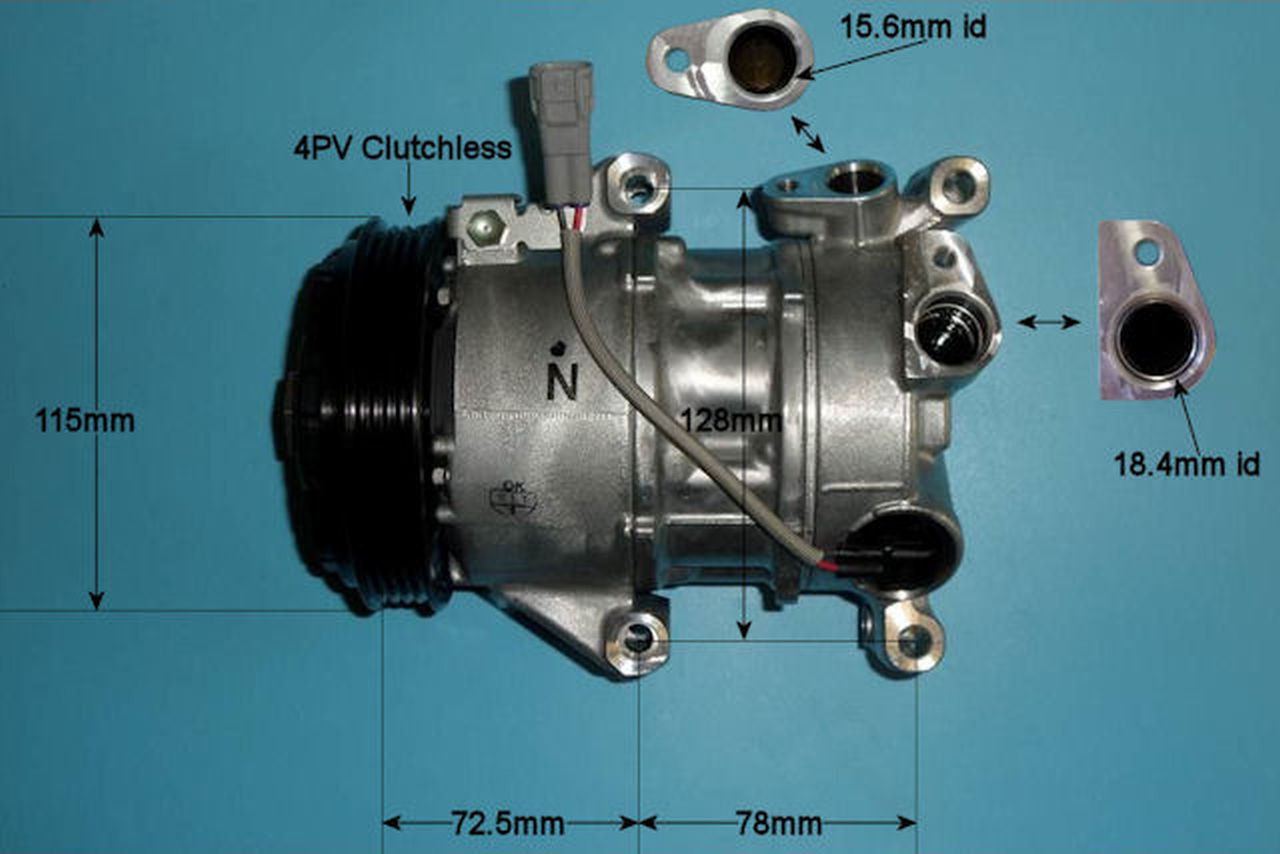 Aircon Compressor Genuine OE DENSO – AutoAir 14-0199