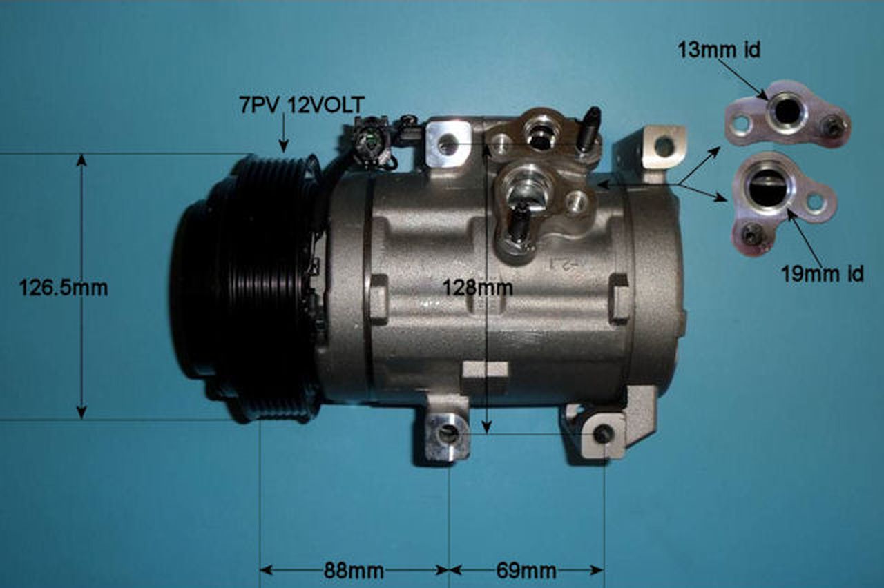 Aircon Compressor Genuine OE HALLA – AutoAir 14-0200