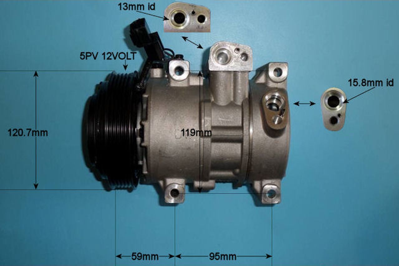 Aircon Compressor Genuine OE DOOWON – AutoAir 14-0210