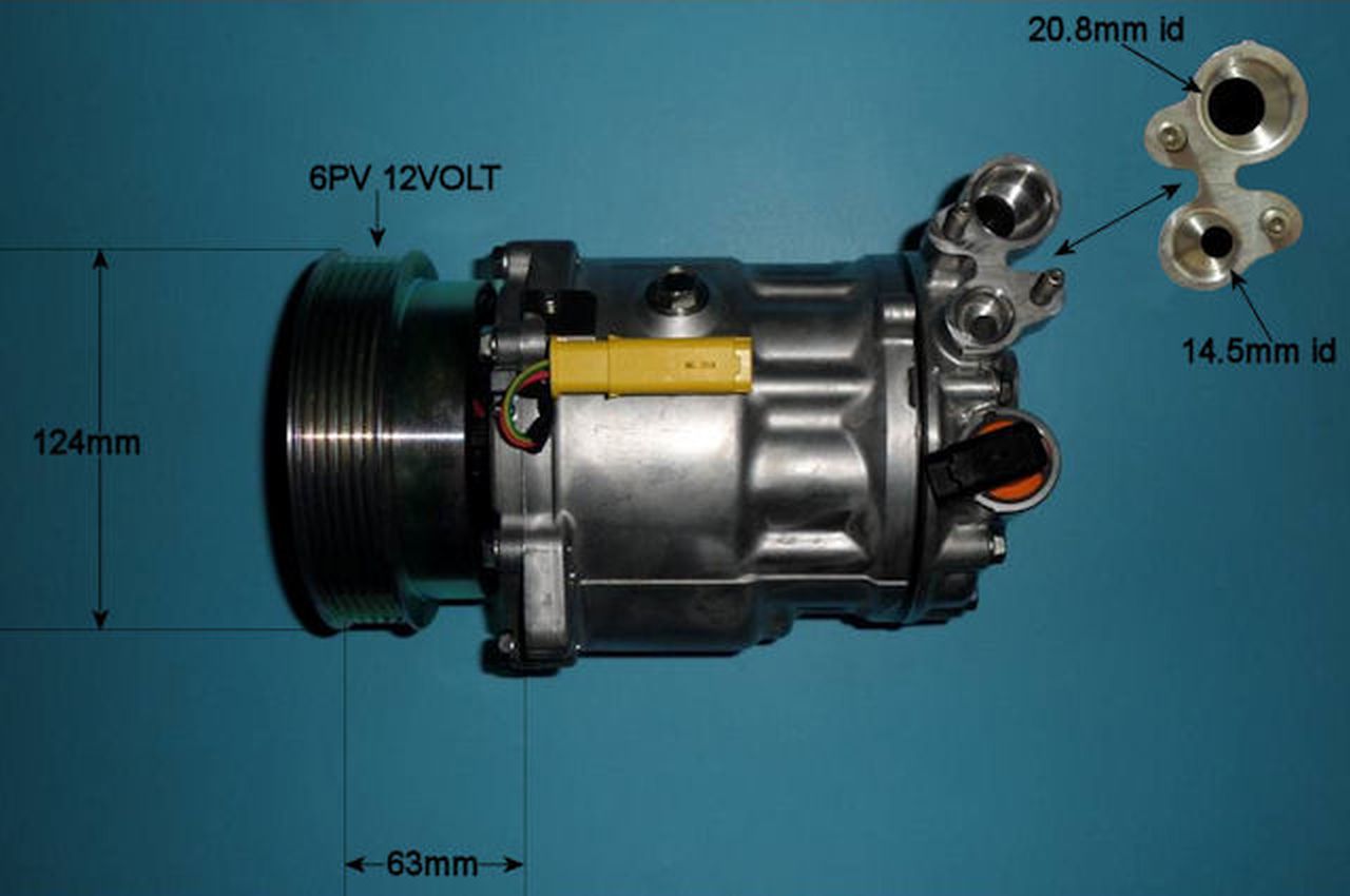 Aircon Compressor Genuine OE SANDEN – AutoAir 14-0221