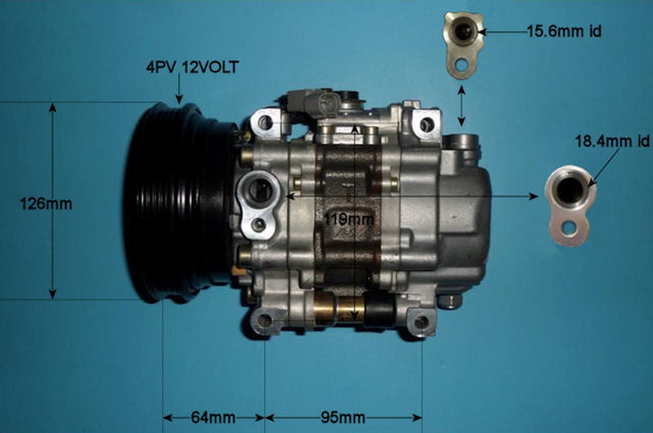 Aircon Compressor Genuine OE DENSO – AutoAir 14-0225