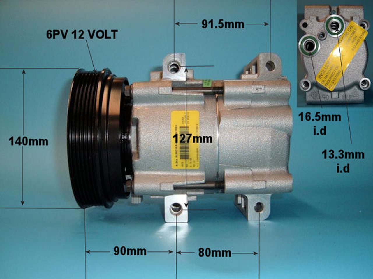 Aircon Compressor Genuine OE VISTEON – AutoAir 14-0234