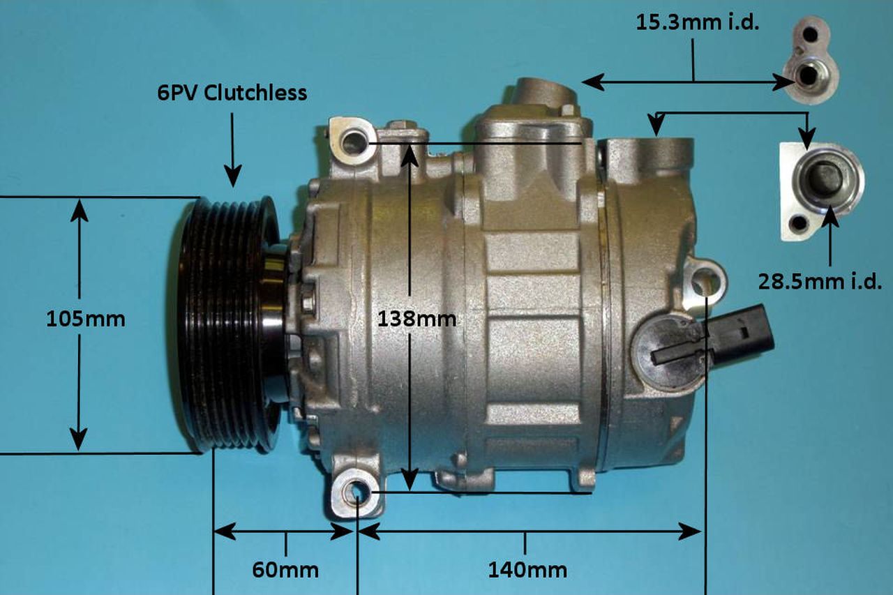Aircon Compressor Aftermarket Quality – AutoAir 14-0238P