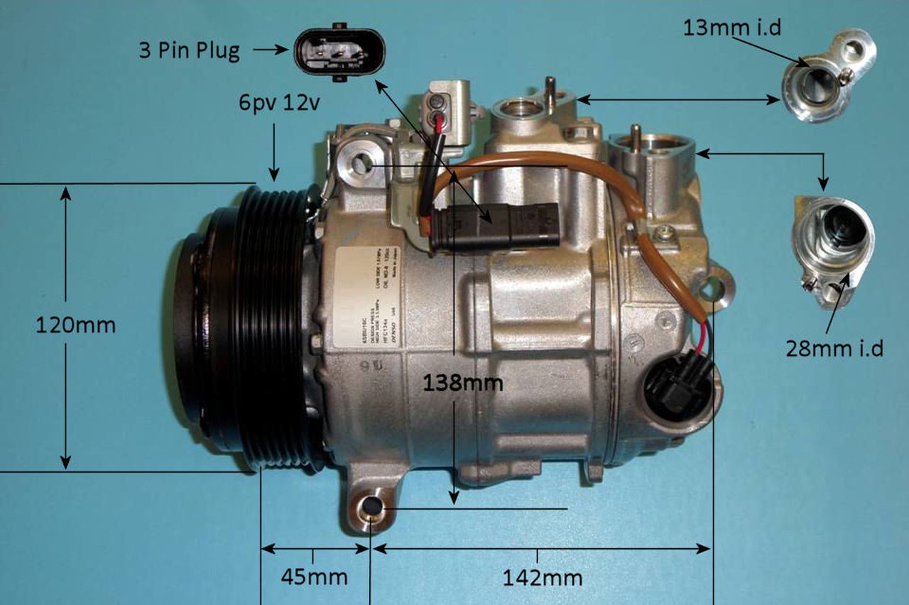 Aircon Compressor Genuine OE DENSO – AutoAir 14-0241