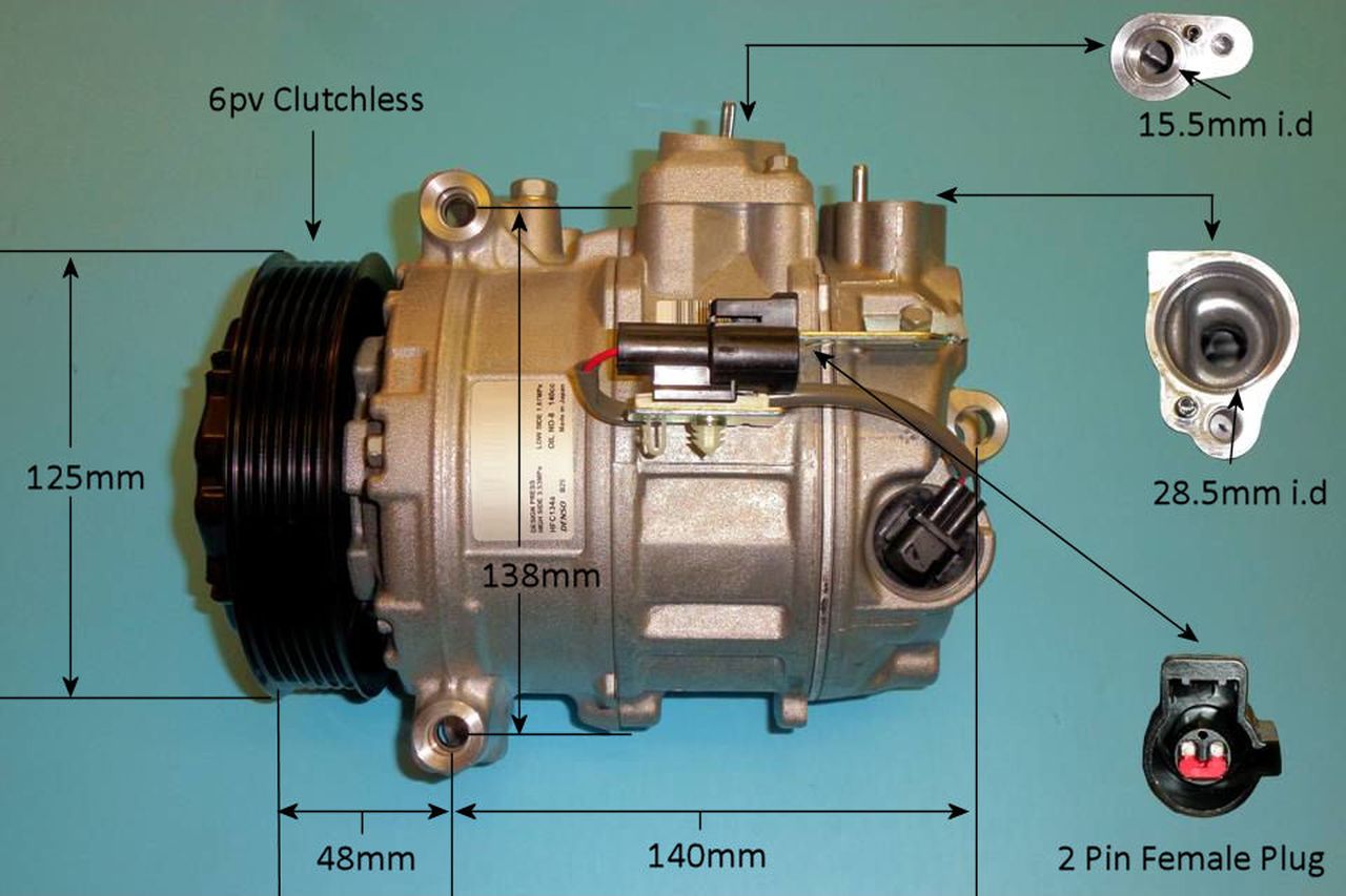Aircon Compressor Genuine OE DENSO – AutoAir 14-0244