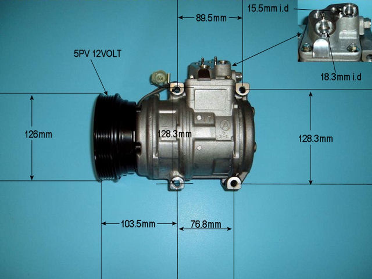 Aircon Compressor Genuine OE DENSO – AutoAir 14-0260