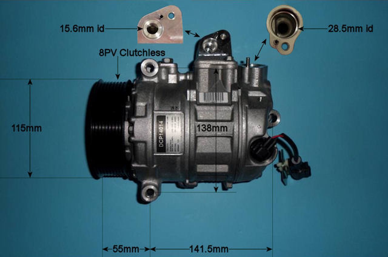Aircon Compressor Genuine OE DENSO – AutoAir 14-0267