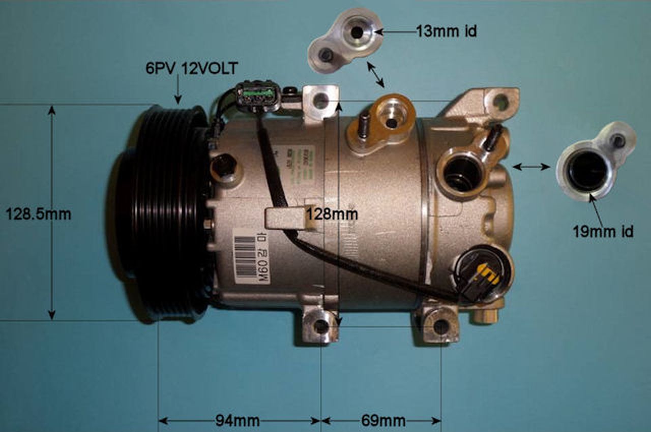Aircon Compressor Genuine OE VISTEON – AutoAir 14-0290
