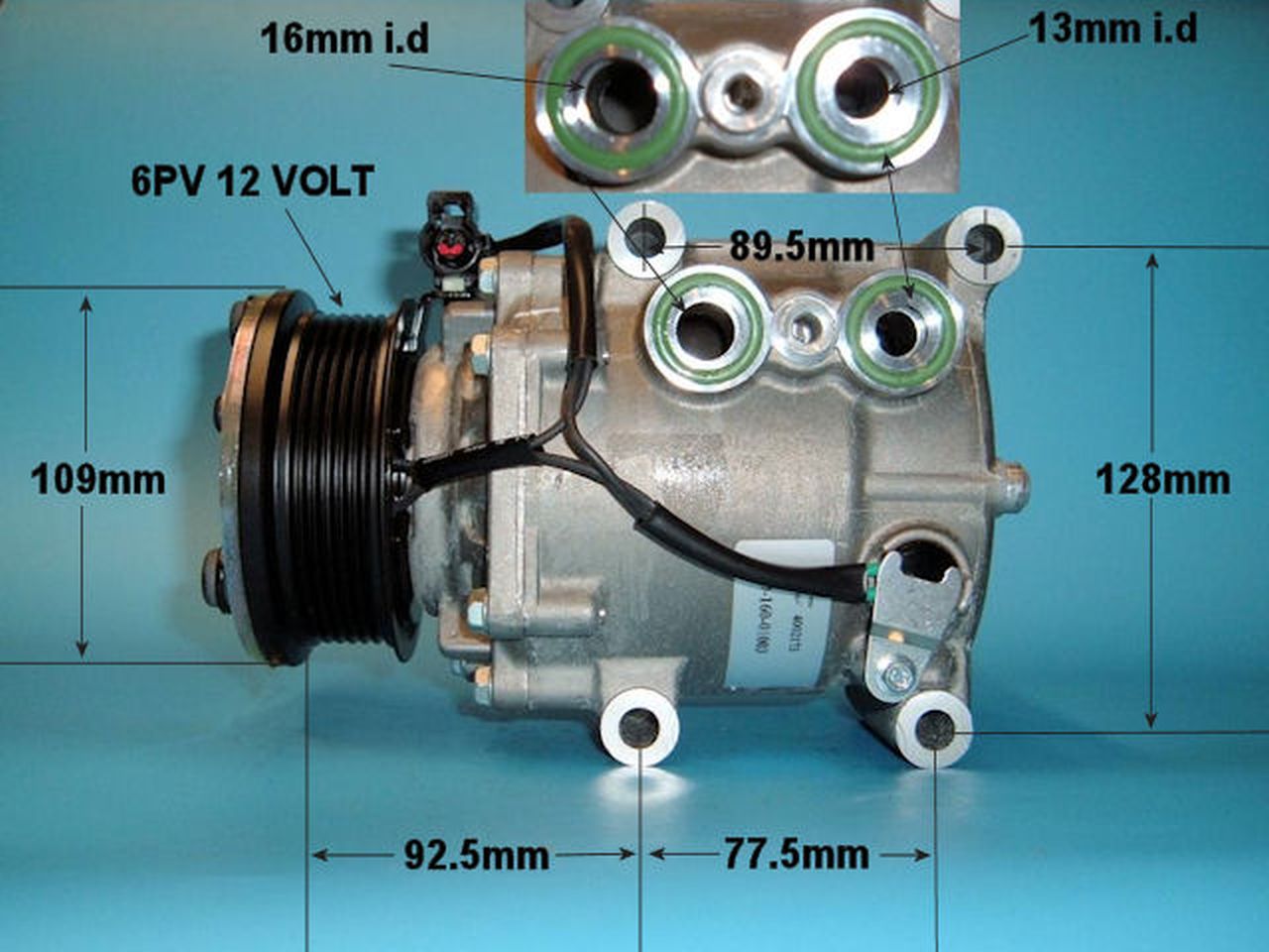 Aircon Compressor Genuine OE VISTEON – AutoAir 14-0322