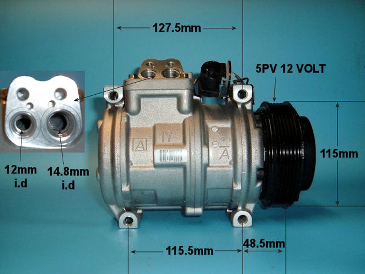 Aircon Compressor Genuine OE DENSO – AutoAir 14-0750